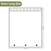 Bathroom Clear Shower Curtain Inner Liner with 3 Large Magnets,
