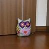 Door Draft Stop-Cute Green Owl Weighted Door Stopper for Home
