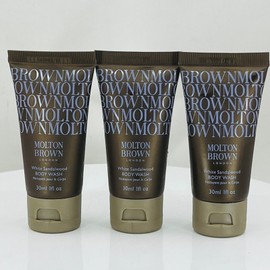 Molton Brown London #White Sandalwood Body Wash - 1fl oz (lot of 3)- BOXLESS