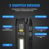 DARKBEAM UV Flashlight 365+395 Blacklight, LED EDC Flashlights high Lumen
