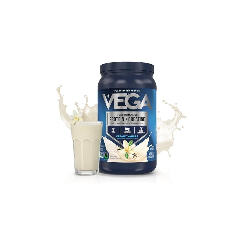 Vega Protein + Creatine con 30 g de Proteína y