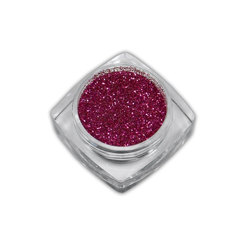 Premium Brilliance Glitter Powder Nail Art Fuchsia