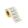 Freezer-Grade 'Opened On' Date Labels, 50mm x 17mm, 1000 Labels