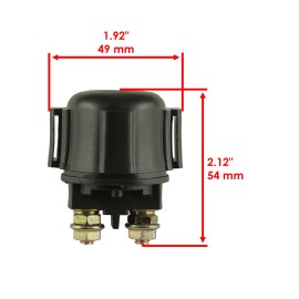 Caltric Starter Relay Solenoid for Yamaha Moto-4 200 YFM200 1985 1986 1987 1988 1989 Atv