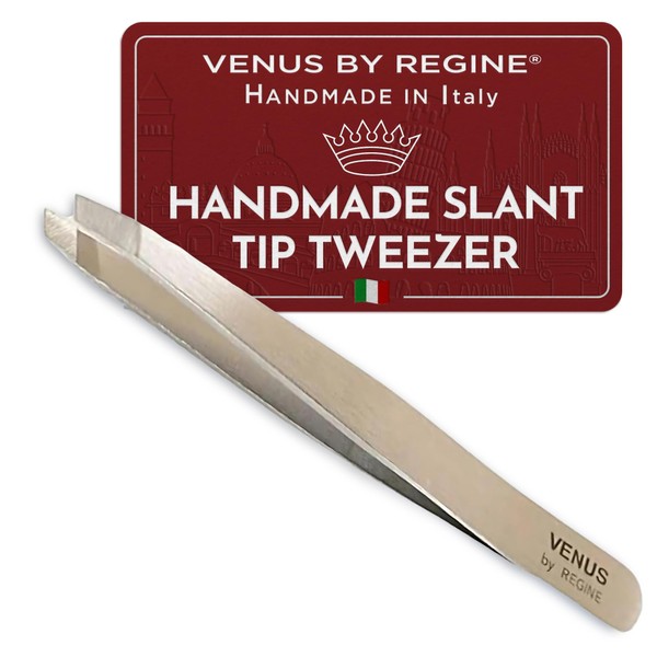 Venus by Regine Slant Tweezers - Handmade Precision Tool for