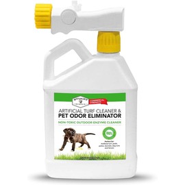Stuart Pet Supply Artificial Turf Cleaner and Outdoor Pet Odor Eliminator Concentrate is ideal for Yards, Artificial Grass and Patios, Great Yard Odor Eliminator for Dogs Doggie Doo Dissolver (32 Oz.)