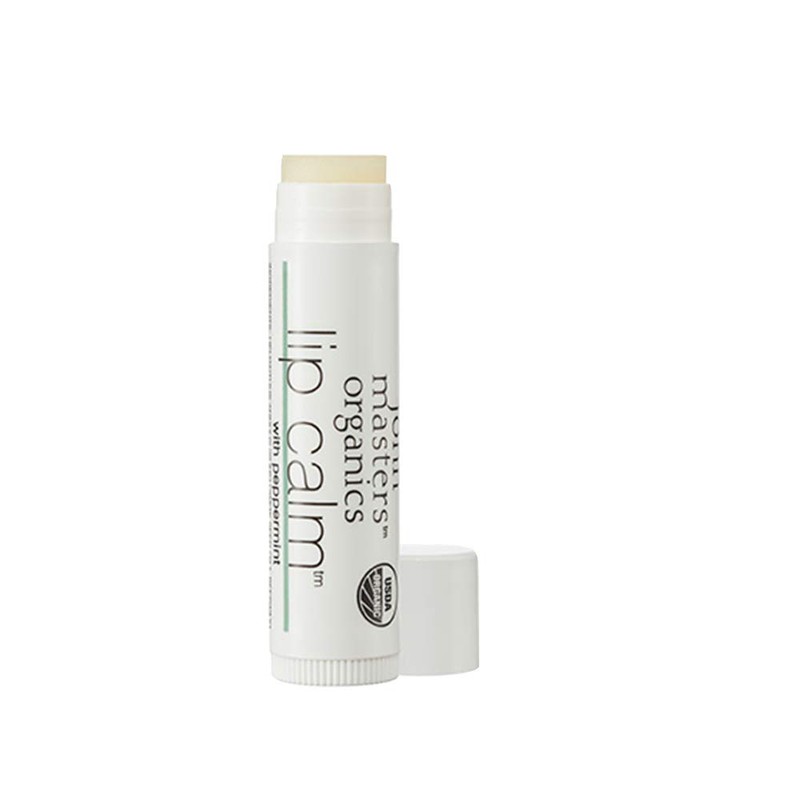 john masters organics lip calm (peppermint) lip balm, 0.1 oz