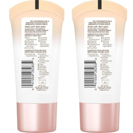 Maybelline New York Pack of 2 - Maybelline Dream BB Fresh 110 Light / Medium Sheer Tint with SPF 30