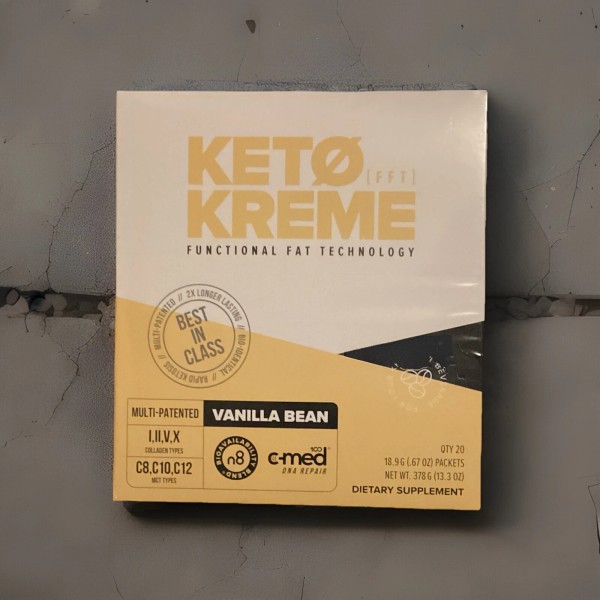 Pruvit Pruvit Keto Kreme 20 Packets Flavor VANILLA BEAN Supplement