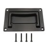 YUDTKK Zinc Alloy Recessed Pull Handle Container Handle Black Flush