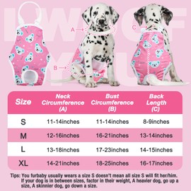 Docuwee Dog Diapers Sanitary Panties with Adjustable Suspender, 3 Pack Washable Reusable Dog Period Diapers, Dog Underwear, Doggie Diapers for Female Puppy in Heat (Lion Koala Monkey, Small)