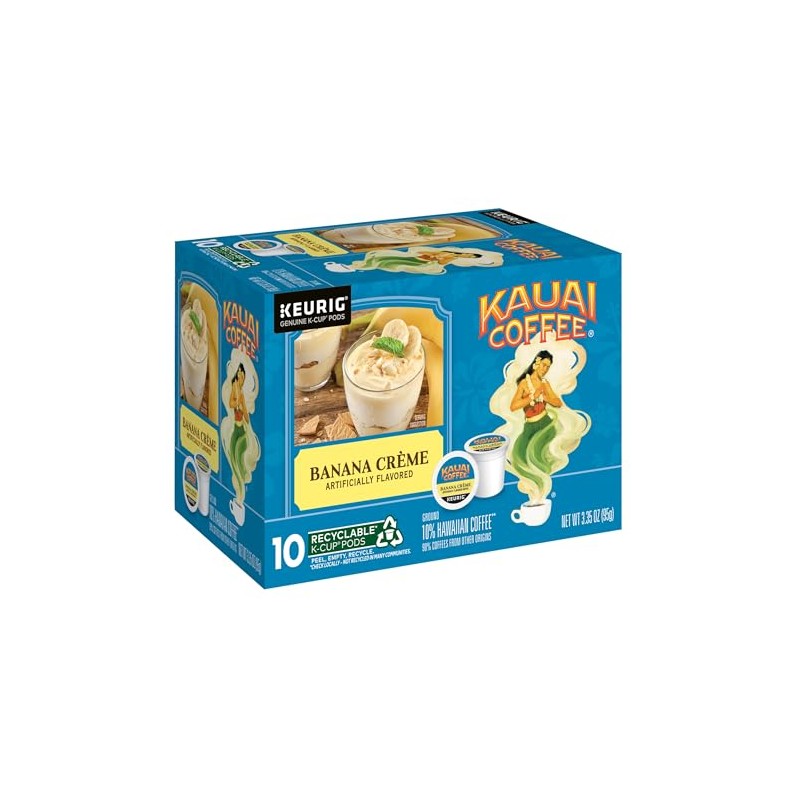 Kauai Coffee Keurig K-Cup Pods - Banana Crème – Premium