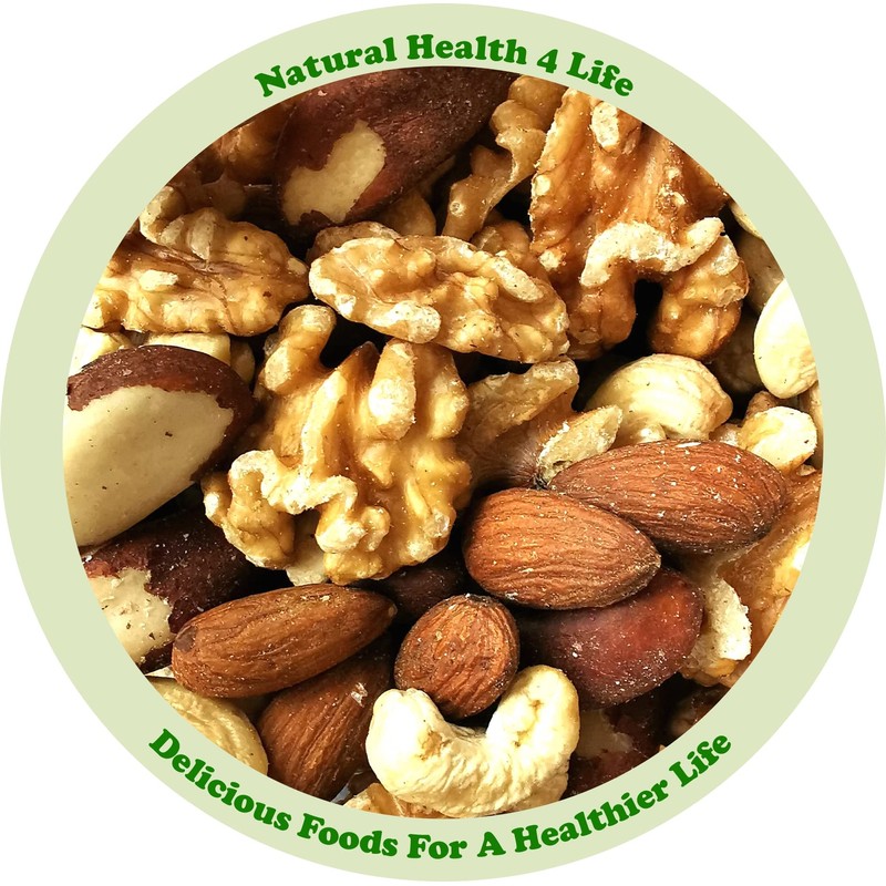 Natural Health 4 Life Snack Nut Mixes Whole Mixed Nuts