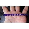 RAYON Purple JADE Bead Bracelet Men 8mm Round 8.25 inch