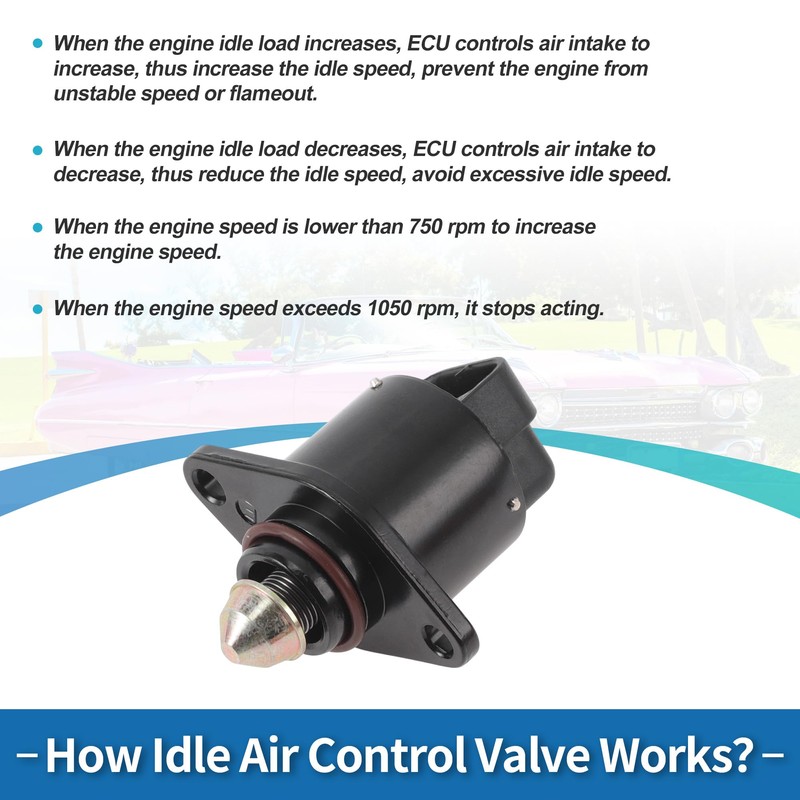 REPAIROCK Car Idle Air Control Valve for Isuzu Trooper 2000-2002