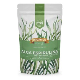 Espirulina 100% Pura Premium Polvo 1 Kg TGB Superfoods orgánico