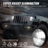 NUVISION LIGHTING NVL-HL-002 7 inches LED Headlight High Low Beam