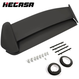 HECASA Type-R Style Rear Roof Spoiler Wing For Civic Hatchback 1996-2000 Painted ABS
