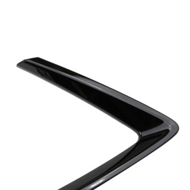 crosselec Front Grille Frame Cover Trims Accessories for 2022-2025 Acura MDX (Glossy black)