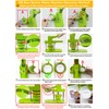 Button Maker Machine 75mm (3 in) Installation-Free, DIY Button Pin