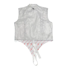 LEONARK Traje Esgrima Lame para florete y Sable - Chaqueta metálica Lavable eléctrico Esgrima (14, Foil Lame)