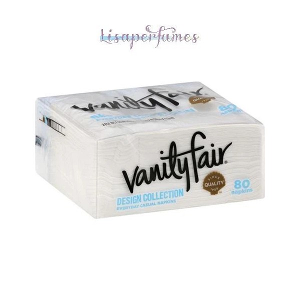 Vanity Fair Design Collection Everyday Casual Napkins 80 Napkins