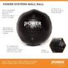 Power Systems 14" Wall Ball - Durable and Maintains Shape