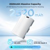 K&F CONCEPT LP-E6P Battery, 2520mAh USB-C R6 Mark III Battery