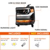 FIONE HID Headlight Assembly Compatible with Chevy Silverado 1500 2016-2018/2019