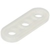 Outwell Bent Runner 3 Hole Plastic, 10 Pack, White, One