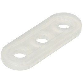 Outwell Bent Runner 3 Hole Plastic, 10 Pack, White, One Size