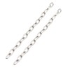 Small Metal Chain,Stainless Steel Safety Chains 40in (L) x 3MM