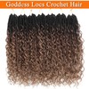 Goddess Locs Crochet Hair 18 Inch 7 Packs Bohemian Goddess