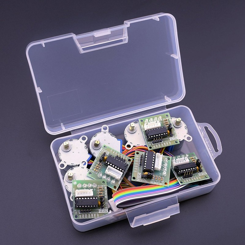 ELEGOO 5 Sets 28BYJ-48 ULN2003 5V Stepper Motor + ULN2003