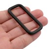 BIKICOCO Metal Rectangle Ring Buckles Square Strap Webbing Belt Rings