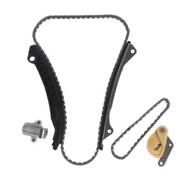 MOCA Timing Chain Kit Water Pump Fit 2011-2012 for Nissan Juke 1.6L 1618CC l4 GAS DOHC Turbocharged & 2013-2018 for Nissan Sentra 1.8L 1798CC 110Cu. In. l4 GAS DOHC Naturally Aspirated