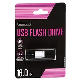 Infinitive USB Flash Drive 16GB (Black)