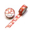 GR-2017 Masking Tape, Rabbit Sakura, 0.6 inches (15 mm) x