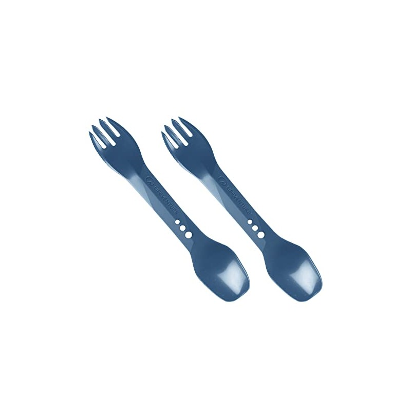 Lifeventure Ellipse Reusable Plastic Spork For Camping, Travel & Outdoor