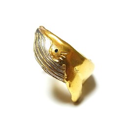 Parnart Poc Ring, Whale, Whale, One Size Fits Most, Accessory, Popular, Adult Ring, Fish, Cute, Birthday, Gift, Women's, Whale, Birthday, Pewter