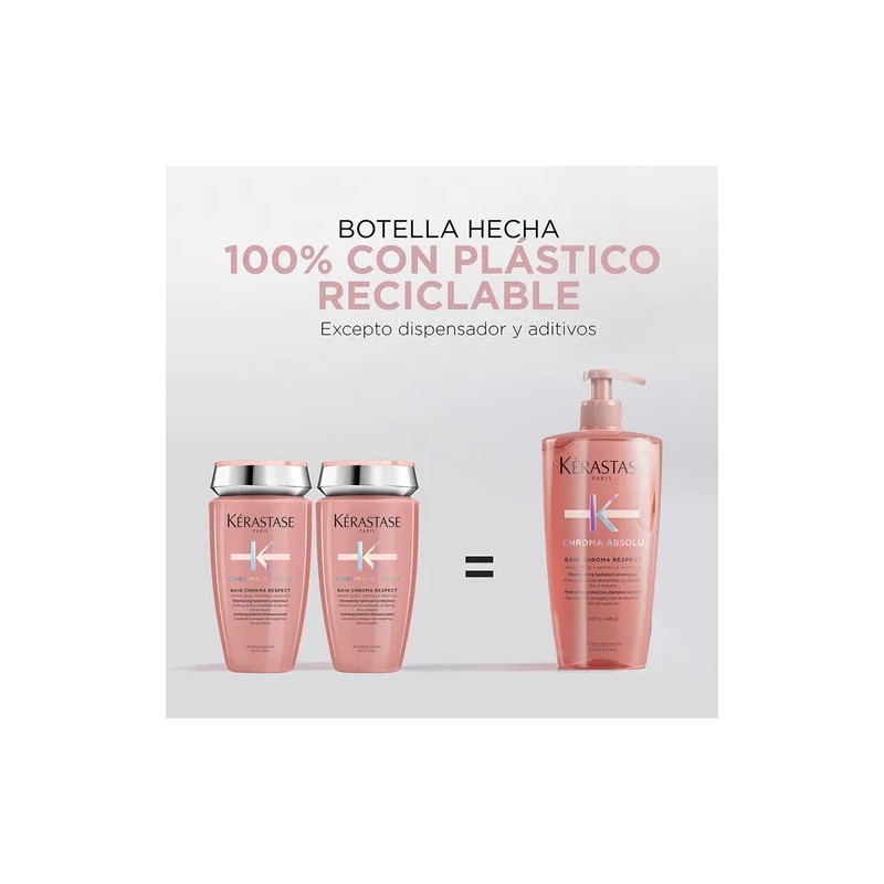 Shampoo Bain riche chroma respect Floral 500mL Krastase