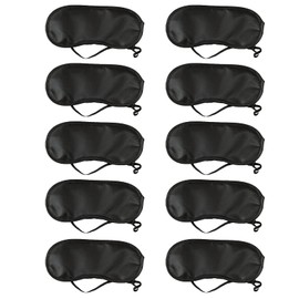Sleeping Eye Mask Shade Cover, Disposable Sleep Eye Blindfold, Comfortable Lightweight Sleep Mask for Lunch Break/Travel/Airplane/Hotel/Camping for Men and Women, Pack of 10