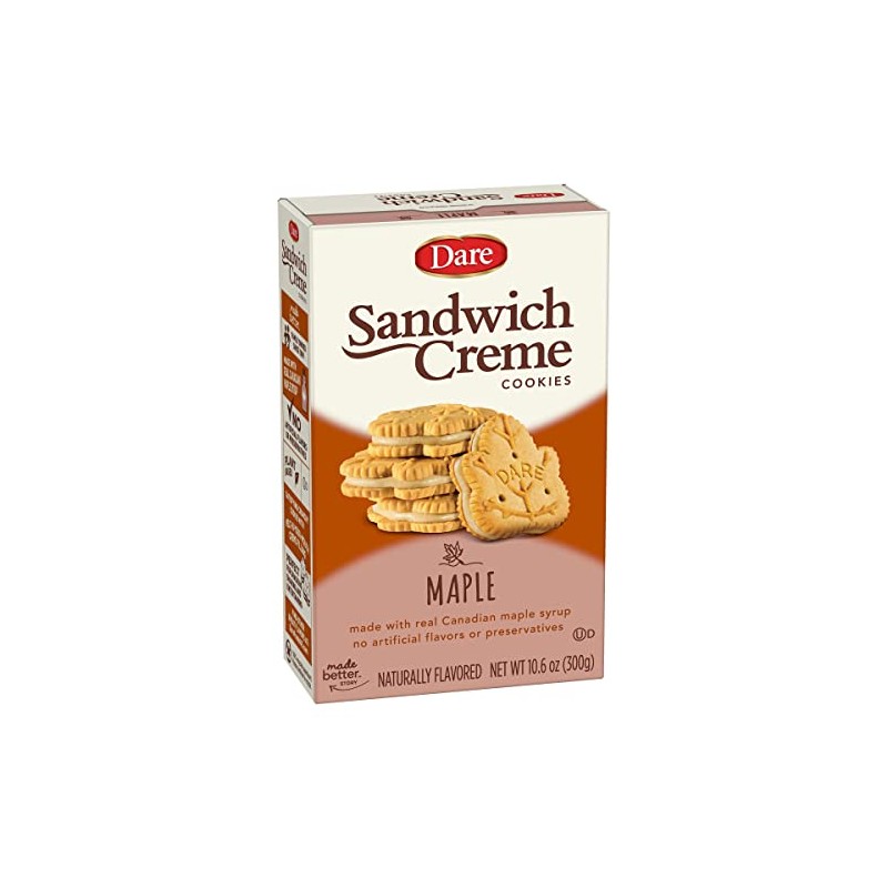 Dare Maple Leaf Crème Cookies â€“ Classic Canadian Cookie Made