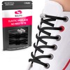 SULPO Elastic laces without ties, elastic, with metal closure, 2
