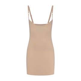 Bye Bra Sculptor Dress, Open Bust Dress, Full Body Control, Natural Lifting Effect, Shapewear for Women, Beige/Black, S, M, L, XL, XXL, beige, s