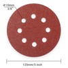 YoiYee 125mm/5-Inch Abrasive Sanding Discs – 8-Hole Hook & Loop