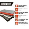 Kaizen Insert Compatible with Milwaukee Packout 48-22-8435 | Foam Inserts