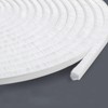Brush Weather Stripping,0.35inx33Feet,Soundproofing Door,Window Insulation Seal,Energy Saver, Dust Proof, Adhesive
