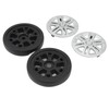 4 Pcs Suitcase Replacement Wheels Silent Rolling Universal Luggage Wheels