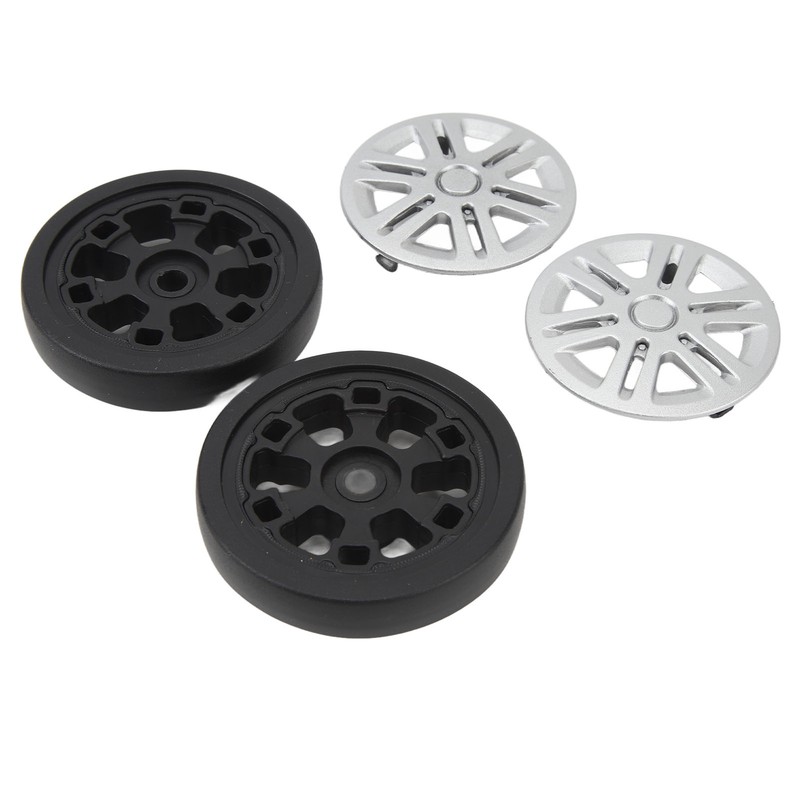 4 Pcs Suitcase Replacement Wheels Silent Rolling Universal Luggage Wheels